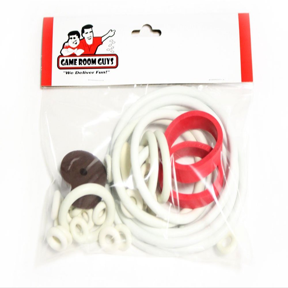 Game Room Guys Williams Travel Time Pinball White Rubber Ring Kit