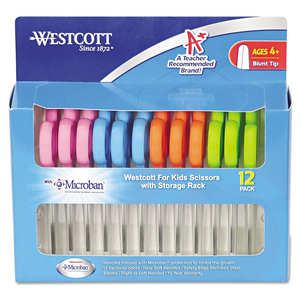 Westcott ACM14871 - Kids Soft Handle Scissor Pack