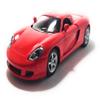 KiNSMART - Porsche Carrera GT Red 5" 1:36 Scale Die Cast Metal Model Toy Super Sports Car view 1