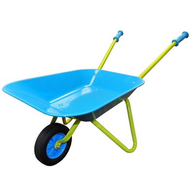 G & F Products Kids Metal Wheelbarrow  Child-Sized, Durable Metal Construction with Sturdy Wheel, Easy Assembly, Ideal for Outdoor Play, Gardening Fun, Backyard Activities & Toddler-Friendly Design