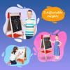 Number 1 in Gadgets Deluxe Standing Art Easel, Dry-Erase Board Chalkboard Magnetic Whiteboard Paper Roll and Accessories, Ultimate All-in-One Wooden Kid's Art Easel view 2