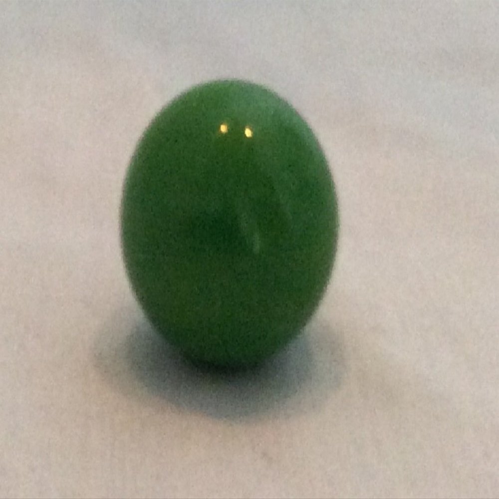 Mega Marbles 10 Pack Opaque Green 14mm or 9/16" Marbles