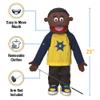 25" Jordan, Black Boy, Full Body, Ventriloquist Style Puppet view 3