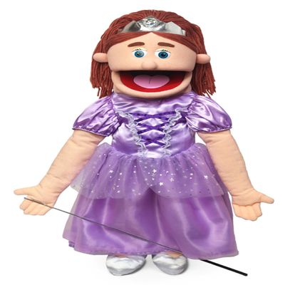 25" Princess, Peach Girl, Full Body, Ventriloquist Style Puppet