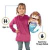 14" Mermaid, Hand Puppet, by Silly Puppets view 2