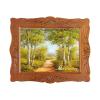1/12 Fine Scale Miniature Print of Autumn Forest in Picture with Wood Framed for Home Dcor view 1