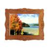 1/12 Fine Scale Miniature Island Style in Picture in Wood Frame for Home Dcor view 1