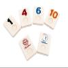 Bello Games New York, Inc. Spring Street Deluxe Designer Rummy Game Set with Wooden Racks and Large Size Engraved Numbers in a Blue Velour Case view 4