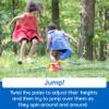 Fat Brain Toys 2-in-1 Musical Jump 'n Toss, Active Indoor/Outdoor Games for Kids Ages 4+, Fun Toys, Kids Activities view 2
