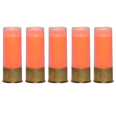 S.T. Action Pro 12 Gauge Snap Caps 5 Pack Inert Training Dummy Rounds for Dry Fire, Reloading & Malfunction Drills Brass Casing, Orange UV Insert Veteran-Owned, Assembled in USA Safe & Reusable