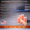 S.T. Action Pro 12 Gauge Snap Caps 5 Pack Inert Training Dummy Rounds for Dry Fire, Reloading & Malfunction Drills Brass Casing, Orange UV Insert Veteran-Owned, Assembled in USA Safe & Reusable view 2