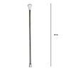 Schylling Twirling Baton - Metal Kids Baton - Rubberized Ends in Assorted Pink, White, and Purple Colors - Ages 3 and Up - One Baton view 3
