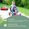 hauck Kids Pedal Go Kart, 4 Wheel Bike Cart, Ride for Ages 4-8, Pink - Outdoor Bicycle Karts with Plastic Wheels for Boys and Girls view 4