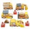 Le Toy Van Wooden Construction Vehicles Set view 1