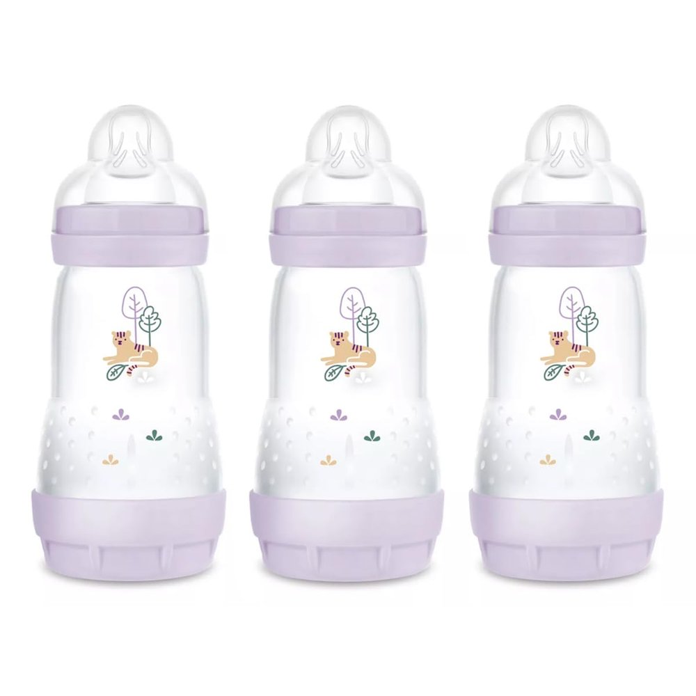 Mam Easy Start Self Sterilising Anti-colic Bottle Pack Of 3 (3x260ml), Mam