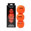 Zeekio - Galaxy Juggling Ball - Professional Grade - Suitable for All Levels & Ages - Premium 12 Panel Genuine Leather Ball Durable - 130 Grams 67mm - Set of 3 - Orange view 1