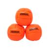 Zeekio - Galaxy Juggling Ball - Professional Grade - Suitable for All Levels & Ages - Premium 12 Panel Genuine Leather Ball Durable - 130 Grams 67mm - Set of 3 - Orange view 2