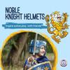 Liontouch Noble Knight Helmet, Blue | Medieval Pretend Play Toy in Foam for Children with Golden Lion Theme | Battle Armor for Dress Up & Costumes for Kids & Toddlers view 2