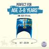Liontouch Noble Knight Helmet, Blue | Medieval Pretend Play Toy in Foam for Children with Golden Lion Theme | Battle Armor for Dress Up & Costumes for Kids & Toddlers view 4