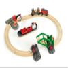 BRIO World - 33061 Cargo Harbor Set | 16-Piece Train Set with Accessories Wooden Tracks | Ideal Gift for Kids Aged 3+ | Certified Sustainable Materials view 2