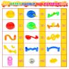 Gifts2U Marble Run Toy, 130Pcs Educational Construction Maze Block Toy Set with Glass Marbles for Kids and Parent-Child Game view 3