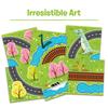 Ravensburger Rivers, Roads and Rails - Innovative Matching Game for Kids | Encourages Strategic Thinking | Award-Winning Design view 3