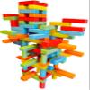 Magnetic Building Blocks Set - 45 Pieces, 25 Colorful Wooden Bricks with 2 Magnets, 15 with 3 Magnets, 5 Risers view 2