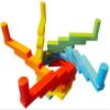 Magnetic Building Blocks Set - 45 Pieces, 25 Colorful Wooden Bricks with 2 Magnets, 15 with 3 Magnets, 5 Risers view 4