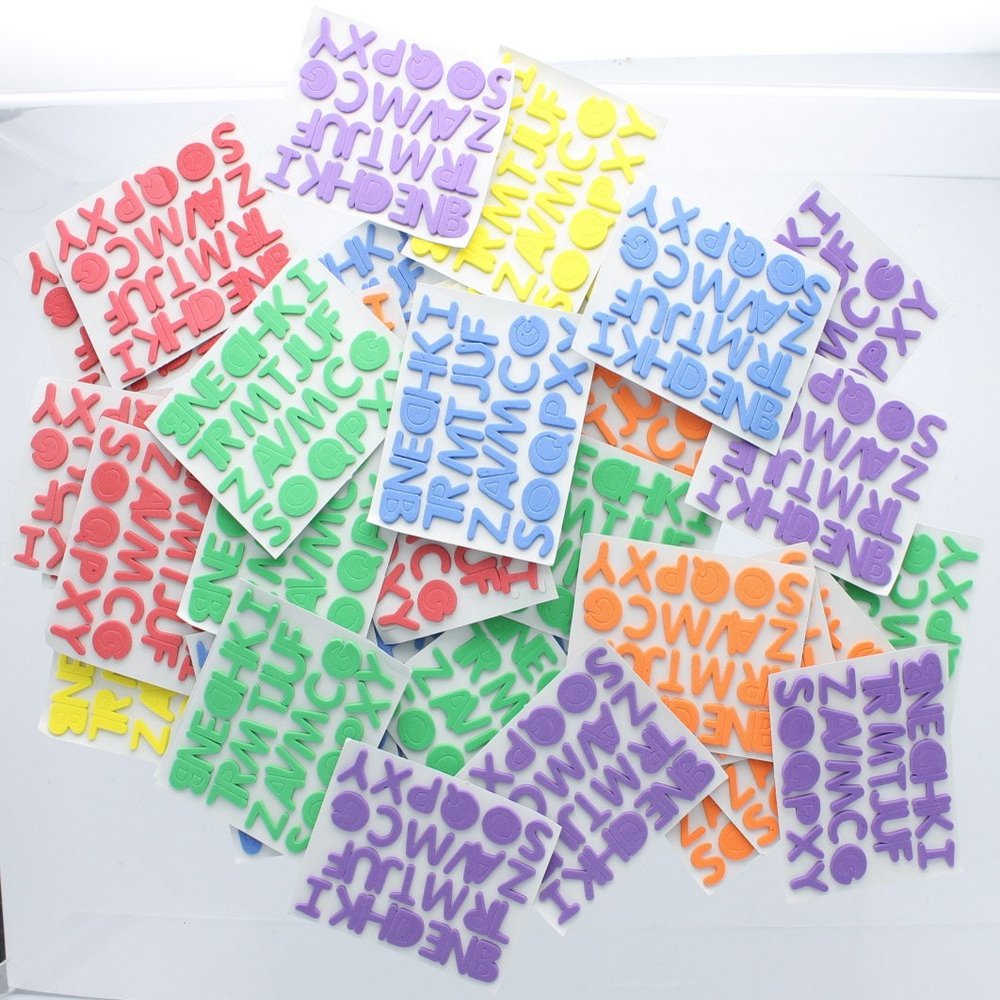 Adhesive Foam Letters - 1/2" - Crafts for Kids and Fun Home Activities