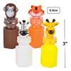 Rhode Island Novelty 3" Zoo Animal Jungle Characters Bubble Bottles | 24 Bottles view 3