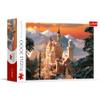 Trefl Wintry Neuschwanstein Castle, Germany 3000 Piece Jigsaw Puzzle Red 46"x33" Print, DIY Puzzle, Creative Fun, Classic Puzzle for Adults and Children from 15 Years Old view 1