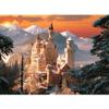 Trefl Wintry Neuschwanstein Castle, Germany 3000 Piece Jigsaw Puzzle Red 46"x33" Print, DIY Puzzle, Creative Fun, Classic Puzzle for Adults and Children from 15 Years Old view 2
