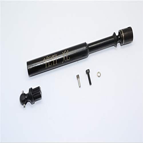 Axial Yeti XL Monster Buggy Upgrade Parts Steel Rear Main Shaft With Joints - 1 Set Black