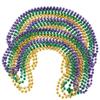 Funny Party Hats Mardi Gras Beads Necklaces - Party Costumes Accessories 144 Pc view 1