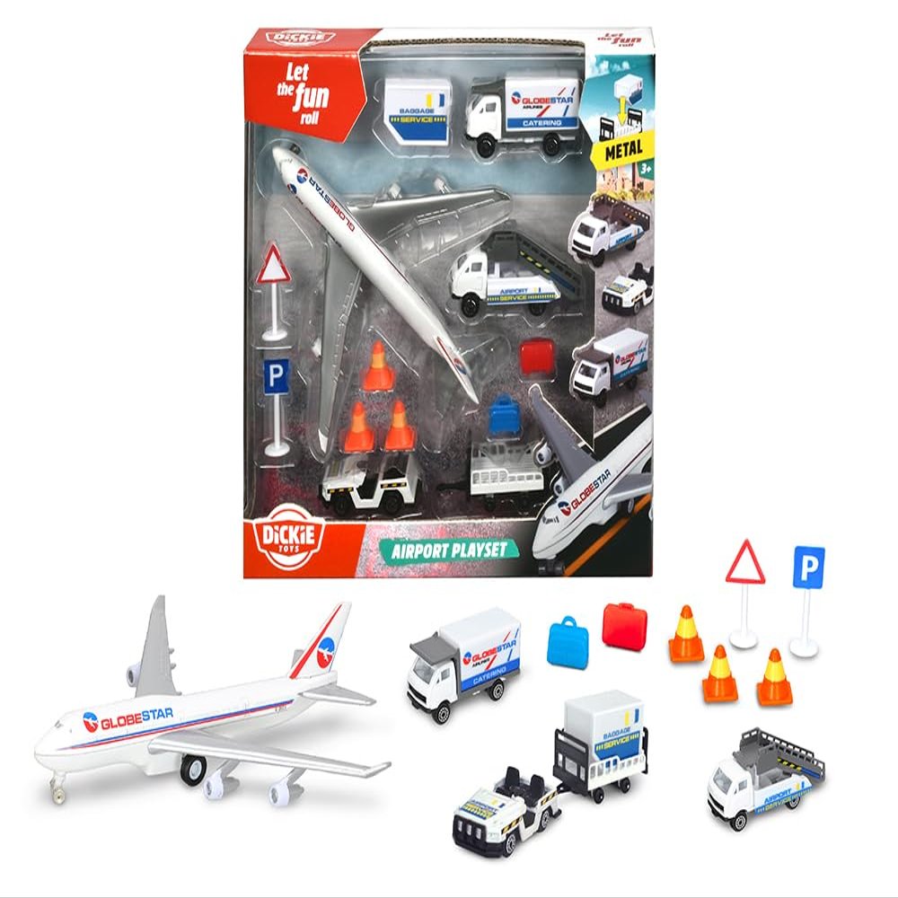 DICKIE TOYS Airport Playset 7 x 7