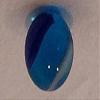 Mega Marbles 50 Pack Blue Jay Peewee 12mm or 1/2" Marbles view 1
