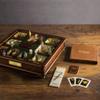 WS Game Company Clue Luxury Edition Board Game with Burl Wood Cabinet, Gold-Plated Accessories, and Faux Leather Storage, Family Board Games for 3 to 6 Players view 3