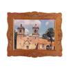 1:12 Fine Scale Miniature Castle in Picture with Wood Frame for Home Dcor view 1