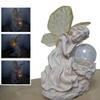 Girl With Ball Solar Light view 3