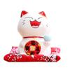 6" Maneki Neko Japanese Porcelain Lucky Cat Money Box Piggy Bank Lucky Blessing #A view 1