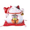 4.5" Maneki Neko Japanese Porcelain Lucky Cat Money Box Piggy Bank Lucky Blessing #B view 1