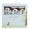 Angel Dear - Grey Raccoon, Pair and A Spare Blankie Set view 1