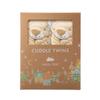 Angel Dear - Tiger, Cuddle Twins Blankie Set view 1