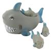 Playmaker Toys Rubber Baby Bath Animal Family Toy Sets (Shark) view 2