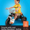 Fisher-Price Toddler Tricycle Harley-Davidson Tough Trike, Toy Bike with Handlebar Grips & Storage for Outdoor Play Kids Ages 2+ Years (Amazon Exclusive) view 2