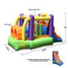 Bounceland Bounce House Inflatable Bouncer Obstacle Pro-Racer Combo Slides view 2
