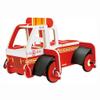 Kids Preferred Buildex Fire Engine 28 Ride-On Wooden Push Toy view 1
