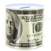 100 Dollar Bill Tin Money Bank view 1