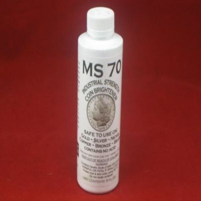MS-70 8 oz. Coin Cleaner (Qty = 1 Bottle)