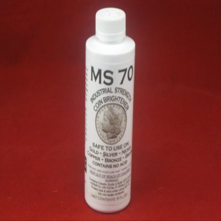 MS-70 8 oz. Coin Cleaner (Qty = 1 Bottle)